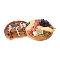 Picnic Time 4-pc. Wood Cheese Board Set