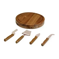Picnic Time 4-pc. Wood Cheese Board Set
