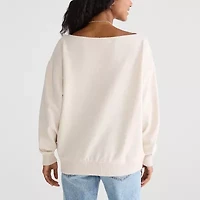 AEROPOSTALE Womens Juniors Long Sleeve Sweatshirt