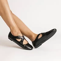 Journee Collection Ivanna Womens Almond Closed Toe Mary Jane Shoes