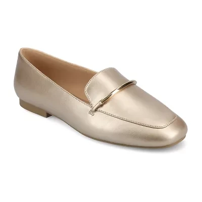 Journee Collection Wrenn Womens Moc Closed Toe Loafers