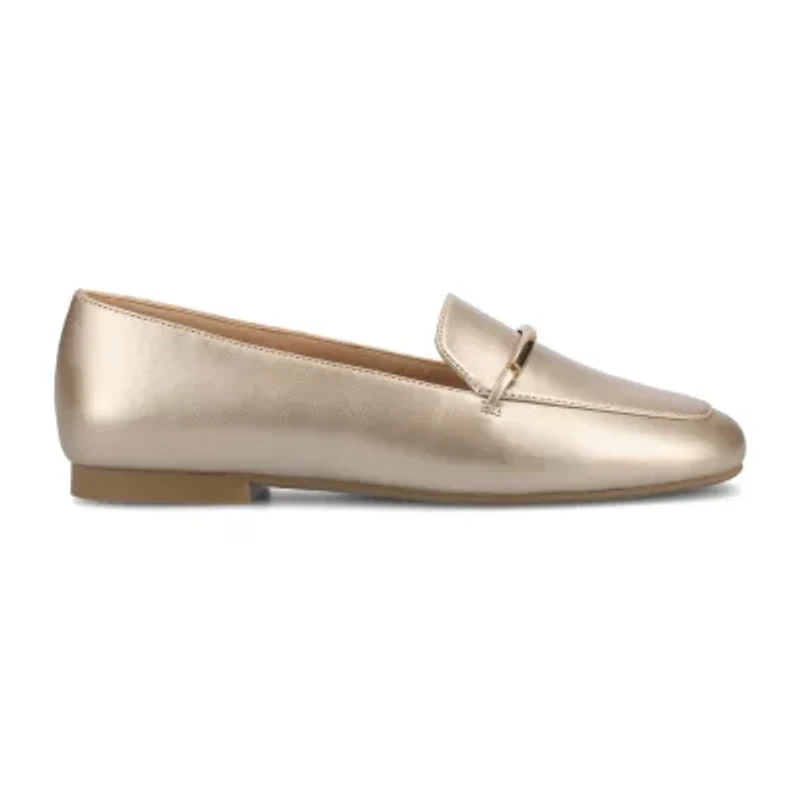 Journee Collection Wrenn Womens Moc Closed Toe Loafers