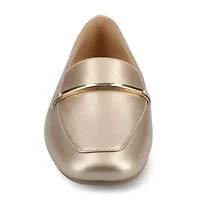 Journee Collection Wrenn Womens Moc Closed Toe Loafers