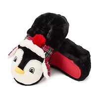 Dearfoams Critter Closed Back Unisex Adult Memory Foam Slip-On Slippers