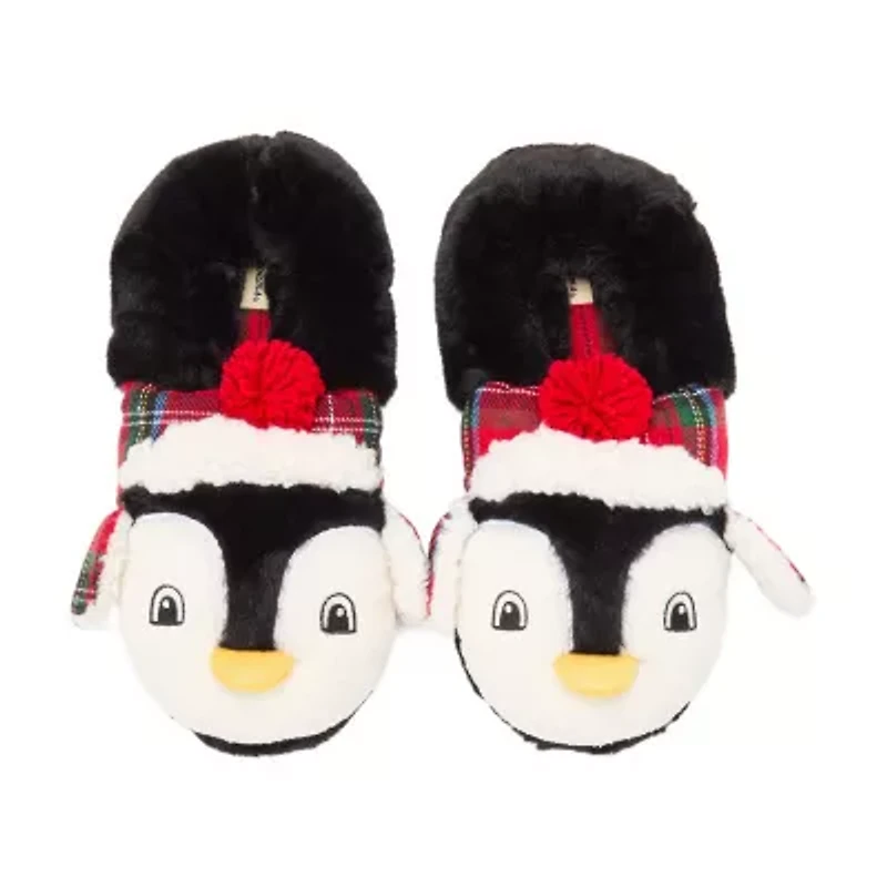 Dearfoams Critter Closed Back Unisex Adult Memory Foam Slip-On Slippers