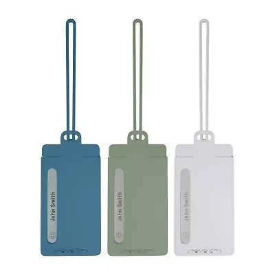 Travelon Set of 3 Privacy Luggage Tags