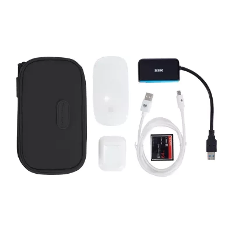 Travelon 2-In-1 Jewelry Tech Organizer