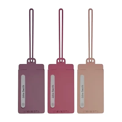 Travelon Set of 3 Privacy Luggage Tags