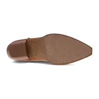 Frye and Co. Womens Irlene Stacked Heel Cowboy Boots