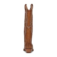 Frye and Co. Womens Irlene Stacked Heel Cowboy Boots