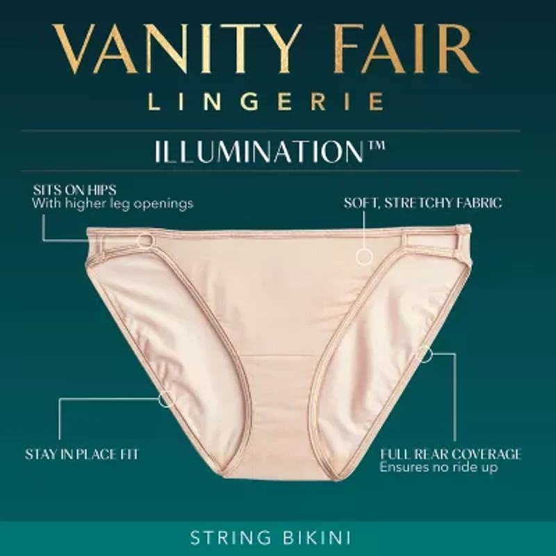 Vanity Fair Illumination Womens 1 Pair Bikini Panty 18108