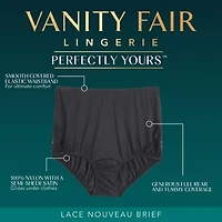 Vanity Fair® Lace Nouveau Nylon Brief - 13001