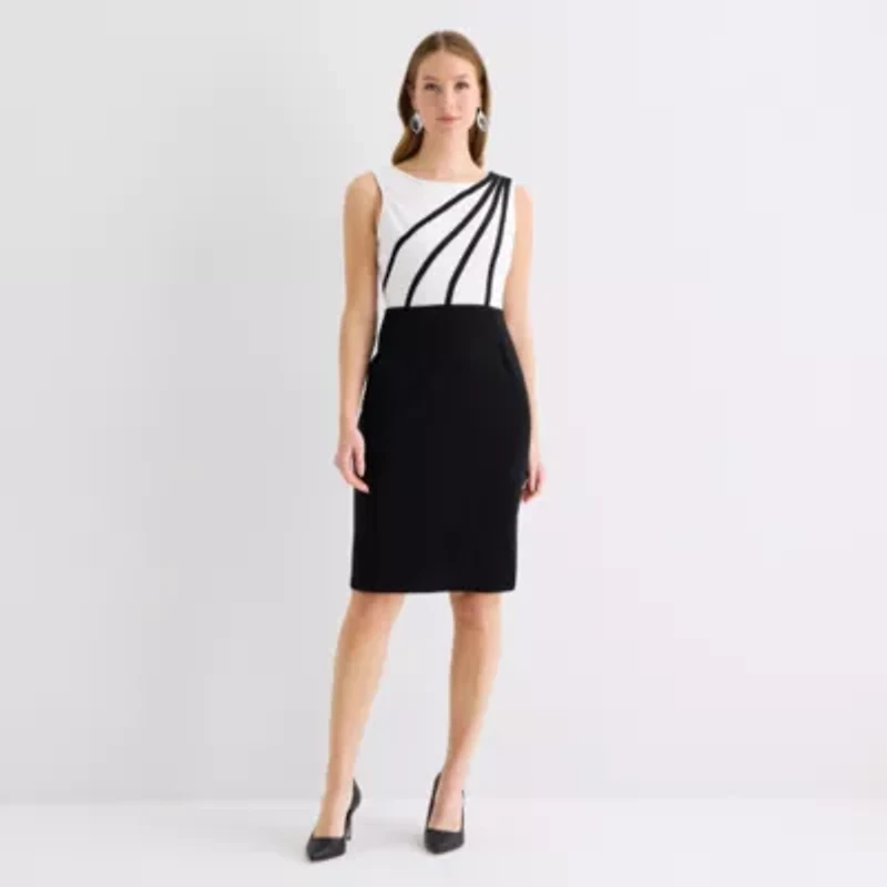 Maya Brooke Womens Jacket Dress