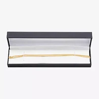 Womens 14K Gold 22 Inch Link Chain Necklace
