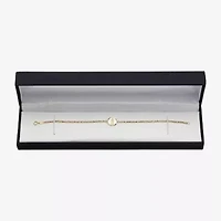 Our Lady Of Guadalupe Womens 14K Gold Charm Bracelet