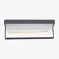 Made in Italy Girls 14K Gold 15 Inch Curb Chain Necklace