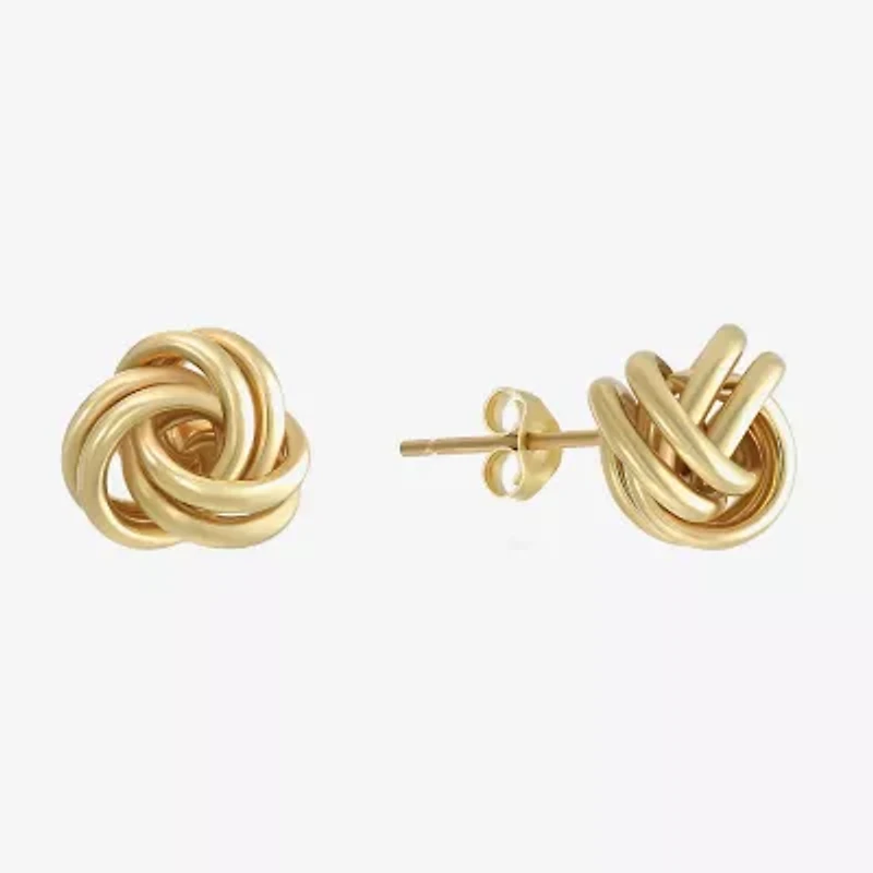 14K Gold Love Knot Earrings
