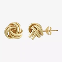 14K Gold Love Knot Earrings