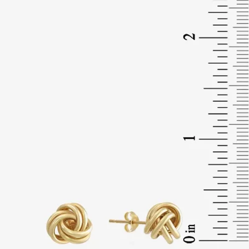 14K Gold Love Knot Earrings