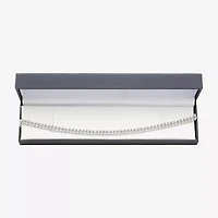 Mens Sterling Silver 22 Inch Link Chain Necklace
