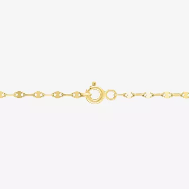 Heart (G-H / Si2-I1) Womens 1/10 CT. T.W. Lab Grown White Diamond 14K Gold Over Silver Heart 18 Inch Pendant Necklace