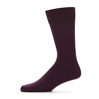 J. Ferrar Dress Mens 1 Pair Crew Socks