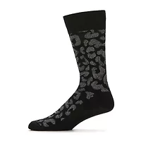 J. Ferrar Dress Mens 1 Pair Crew Socks