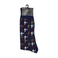 Shaquille O'Neal XLG Dress Mens 1 Pair Big and Tall Crew Socks