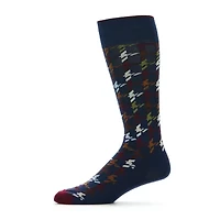 Shaquille O'Neal XLG Dress Mens 1 Pair Big and Tall Crew Socks