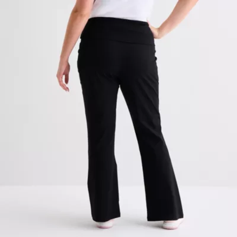 Forever 21 Womens Flare Mid Rise Juniors Lounge Pant