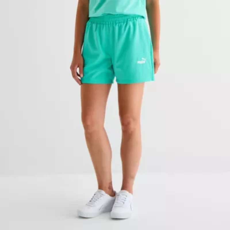 PUMA Womens Woven Pull-On Short