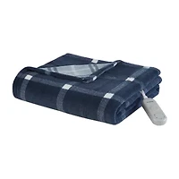 Beautyrest Ultra-Soft Plush Reversible Heated Throw