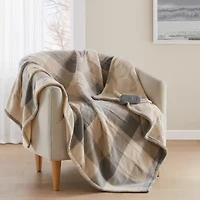 Beautyrest Ultra-Soft Plush Reversible Electric Throw