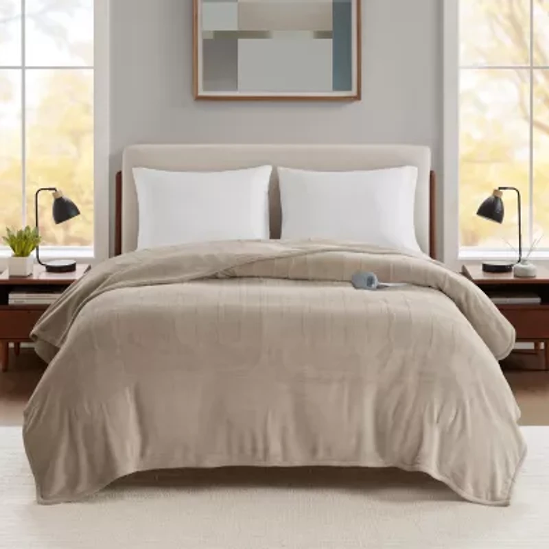 Beautyrest Heated Electric Plush Blanket