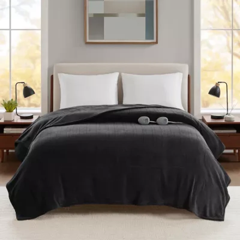Beautyrest Heated Electric Plush Blanket