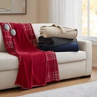 Beautyrest Heated Electric Plush Blanket