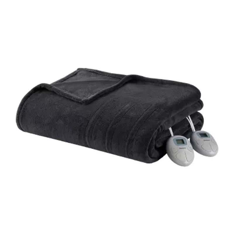 Beautyrest Heated Electric Plush Blanket