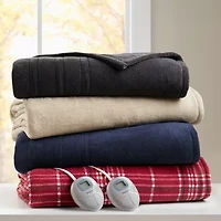 Beautyrest Electric Plush Heated Blanket