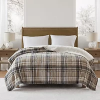 Beautyrest Velour Sherpa Electric Heated Blanket