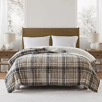 Beautyrest Velour Sherpa Heated Electric Blanket