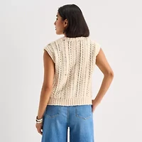 a.n.a Womens Crew Neck Sweater Vest