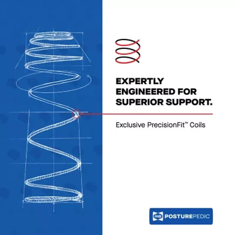 Sealy Posturepedic Fairholt 13" Hybrid Medium Tight Top - Mattress Only