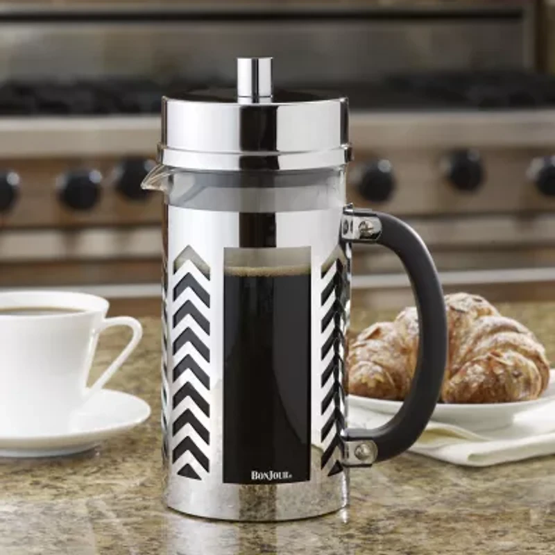 BonJour® Chevron 8-Cup French Press