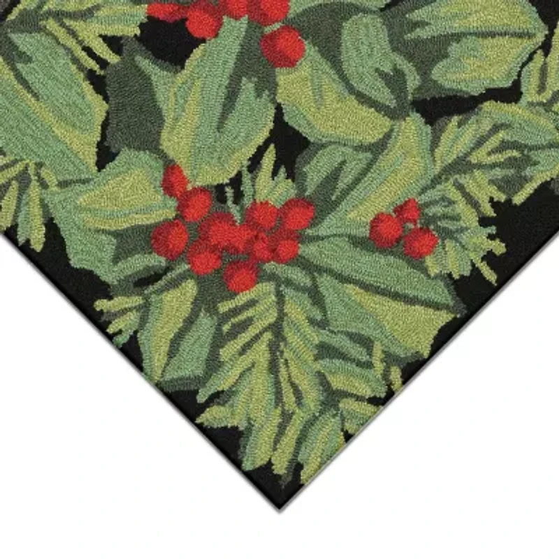 Liora Manne Frontporch Hollyberries Indoor/OutdoorRug