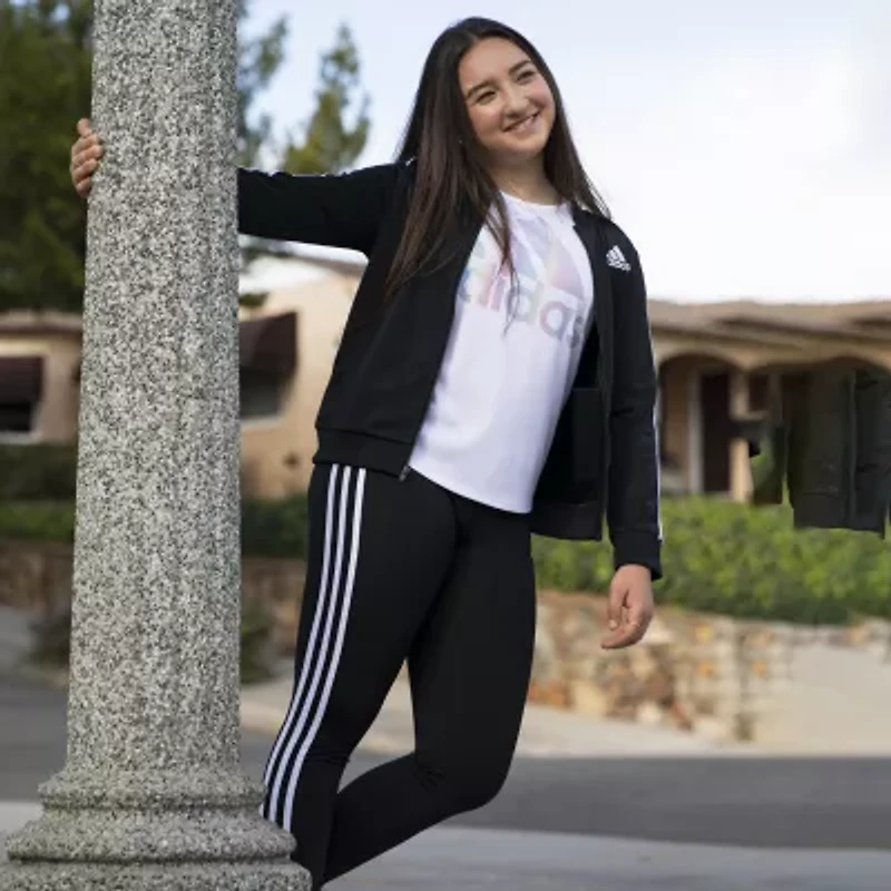adidas Big Kid Girls Lightweight Track Jacket