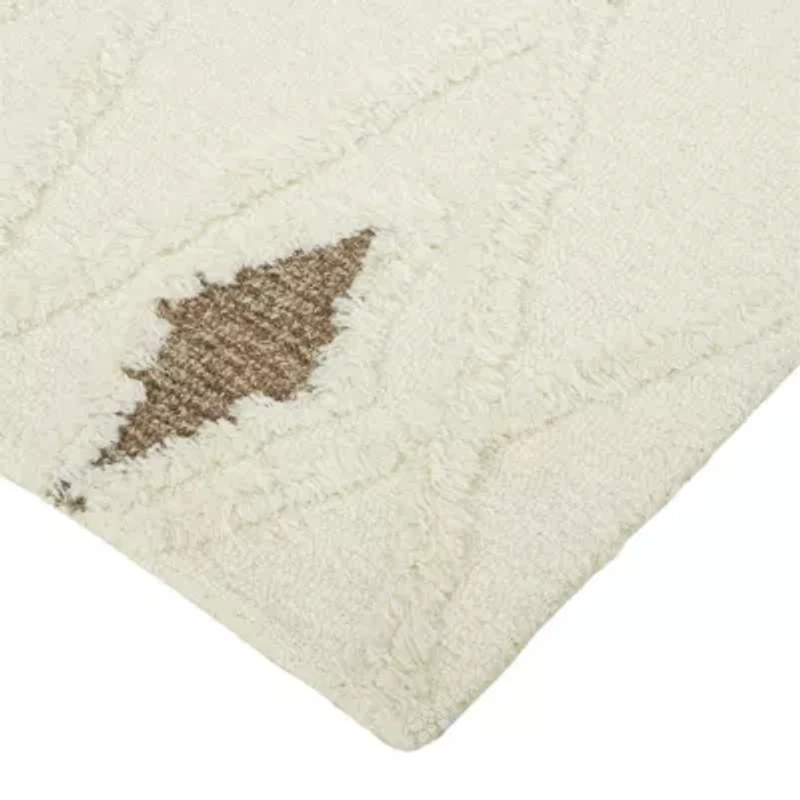 Weave And Wander Elika Geometric Hand Tufted Indoor Rectangle Accent Rugs