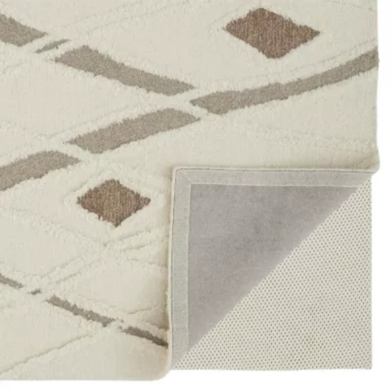 Weave And Wander Elika Geometric Hand Tufted Indoor Rectangle Accent Rugs