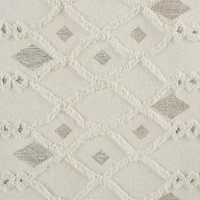 Weave And Wander Elika Geometric Hand Tufted Indoor Rectangle Accent Rugs