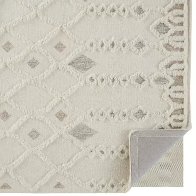Weave And Wander Elika Geometric Hand Tufted Indoor Rectangle Accent Rugs