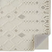 Weave And Wander Elika Geometric Hand Tufted Indoor Rectangle Accent Rugs
